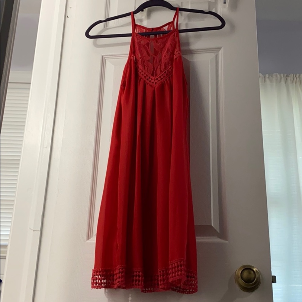 Beautiful red dress worn once